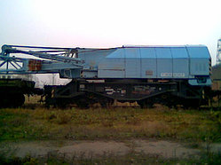 Железнодорожный кран EDK 500 ( ЕДК 500), 1987г. в., г. п. 80т., наработка 80м/ч.