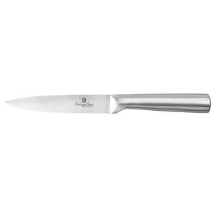 Нож литой с эргономичной ручкой Berlinger Haus Silver Collection 12.5 см (BH-2444)