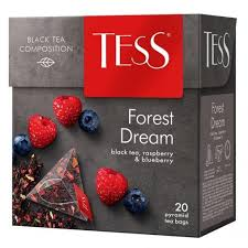 Чай TESS Forest Dream черный с добавками 1,8 г х 20 пирам., фото 2