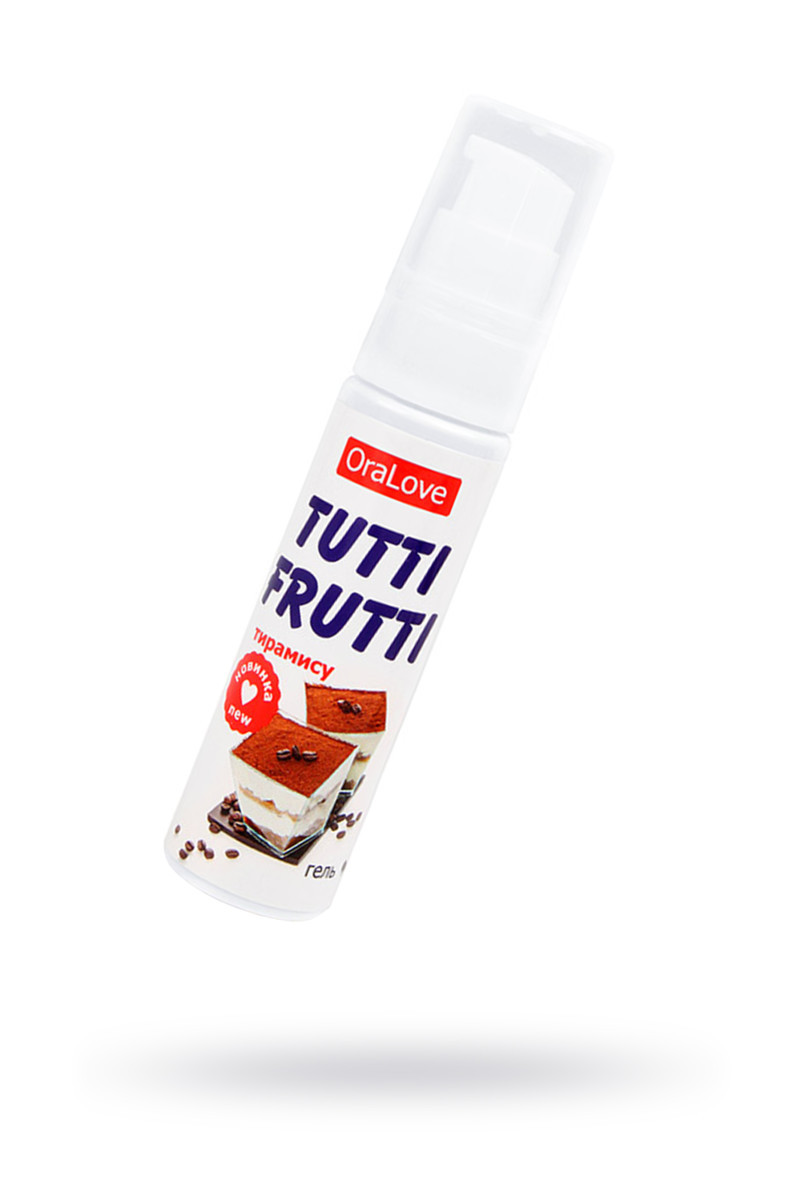 Съедобная гель-смазка Tutti-Frutti со вкусом Тирамису 30 мл
