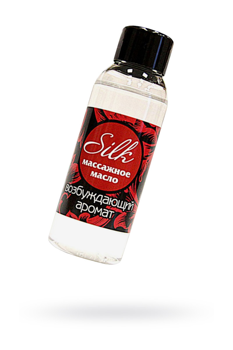 Масло массажное Silk, возбуждающее, с ароматом иланг-иланга, 50 мл.