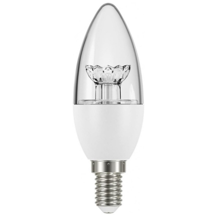 Лампа светодиодная CLB40 5,4W/830 230V CL E14 10*1RU OSRAM /4052899971592/
