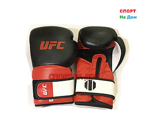 Бойцовские перчатки UFC кожа (14 oz)