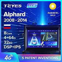 Автомагнитола Toyota Alphard H20 2008 2014 Teyes