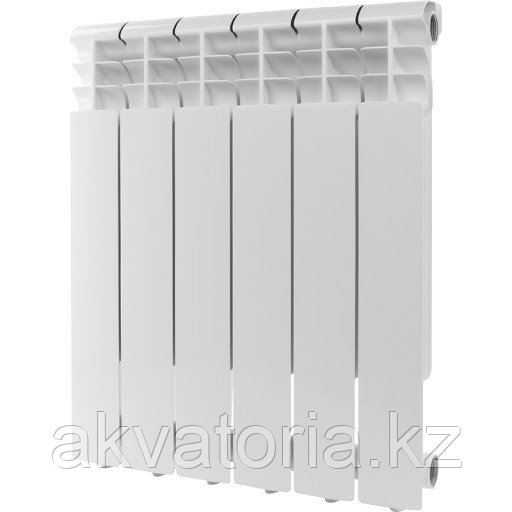 Rommer Profi AL500-80-80-100 6 секции рад аллюм.(RAL9016)