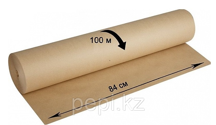 Бумага крафт 0,84 х 100 м (80гр)
