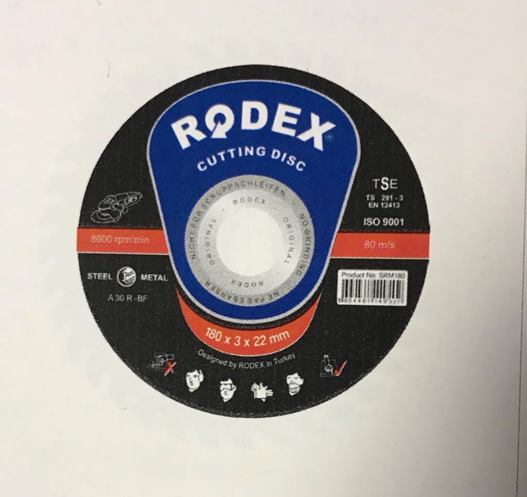 Диск по металлу отрезной Rodex 350*3*25,4мм