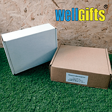 Подарочная коробка из микрогофрокартона 23х17х8 см