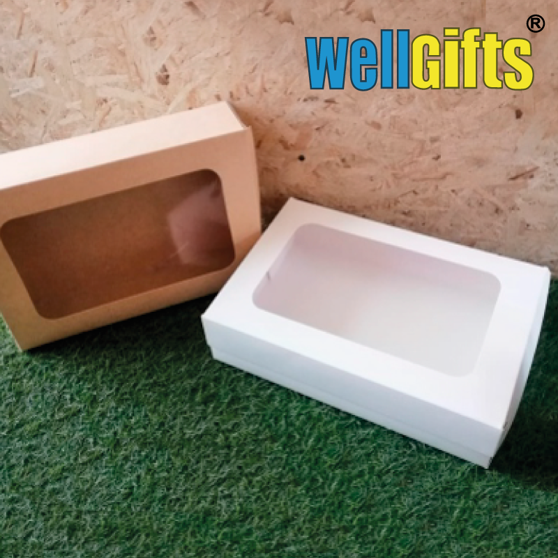 Подарочная картонная коробка 32х22х8 см, фото 1