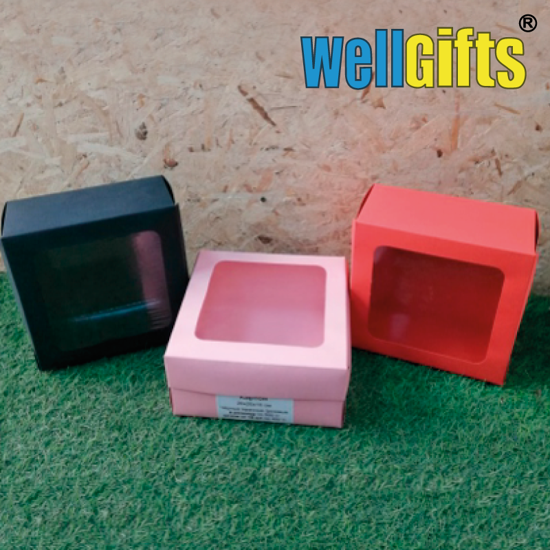 Подарочная картонная коробка 20Х20Х10 см, фото 1