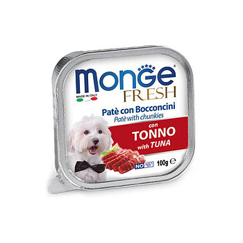 Monge Fresh Dog TUNA паштет для собак с тунцом, 100 гр.
