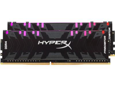 Память оперативная DDR4 Desktop HyperX Predator HX432C16PB3AK2/16, 16GB, RGB, KIT