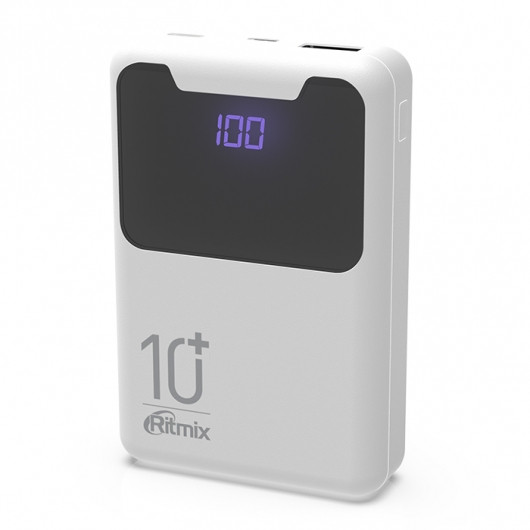 Зарядное устройство Power bank Ritmix RPB-10005 белый