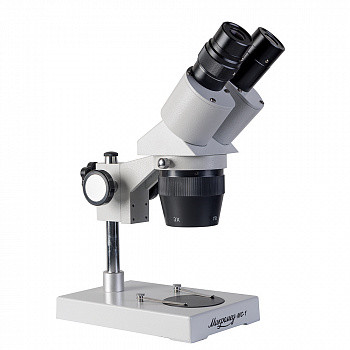Микроскоп стерео МС-1 вар.2A (1х/3х) - фото 2 - id-p78833226