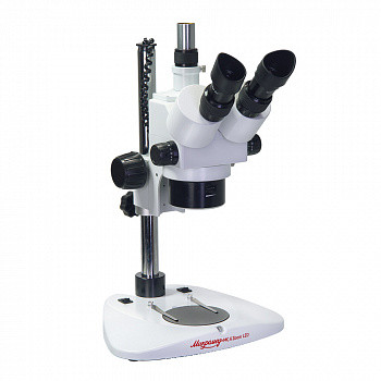 Микроскоп стерео МС-4-ZOOM LED (тринокуляр) - фото 2 - id-p78833241