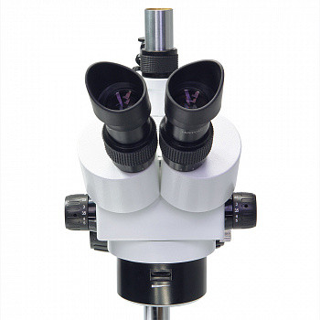 Микроскоп стерео МС-4-ZOOM LED (тринокуляр) - фото 5 - id-p78833241