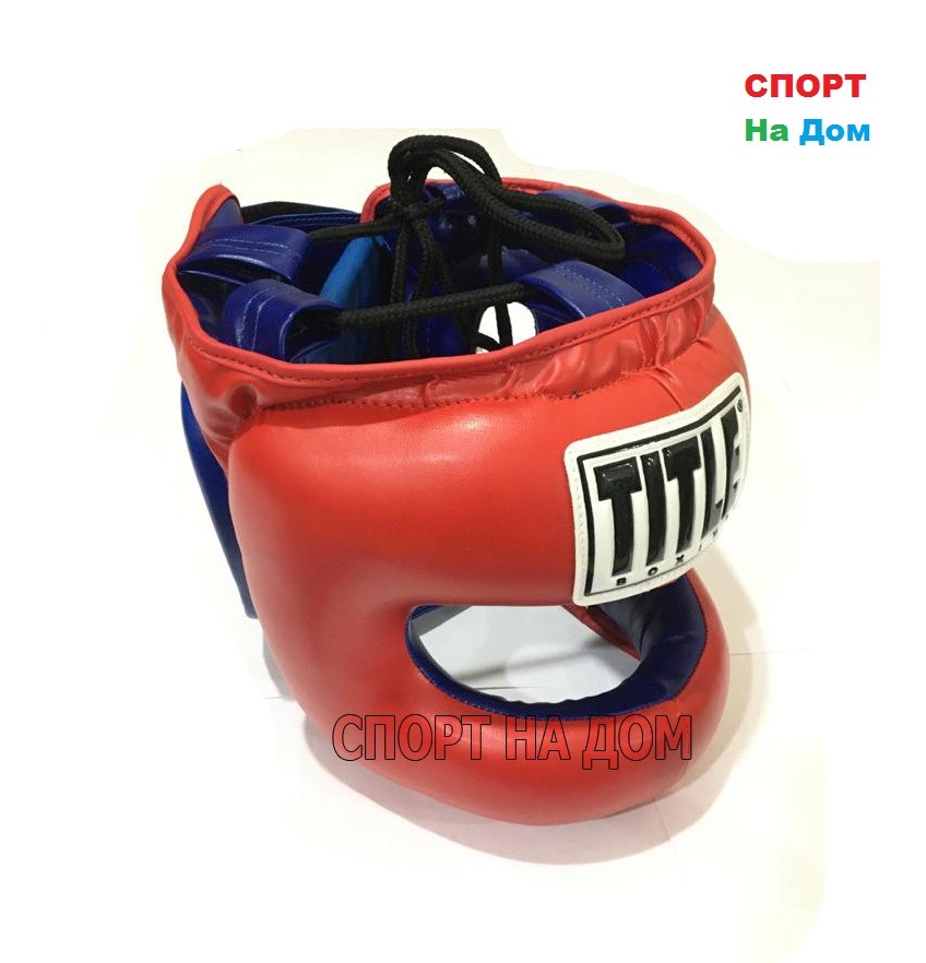 Боксерский шлем с бампером TITLE (защита челюсти) - фото 1 - id-p78833306