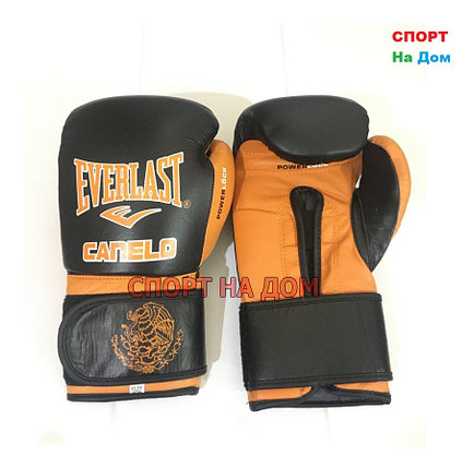 Боксерские перчатки Everlast Canelo (кожа) 12,14 OZ, фото 2