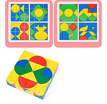 Настольная игра-головоломка — Пиксельные кубик, Pixy cubes block, фото 2