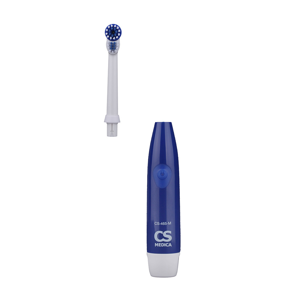 Электрическая зубная щетка CS Medica CS-465-M, синяя - фото 4 - id-p78837577