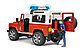 Внедорожник Bruder Land Rover Defender Station Wagon Пожарная с фигуркой, фото 7