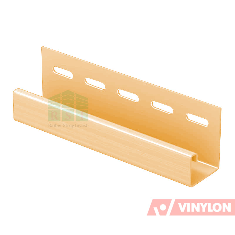 Планка J-Trim Vinylon (цветная, ваниль)