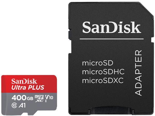 Карта памяти MicroSD 400GB Class 10 A1 Sandisk SDSQUAR-400G-GN6MA - фото 1 - id-p76254224