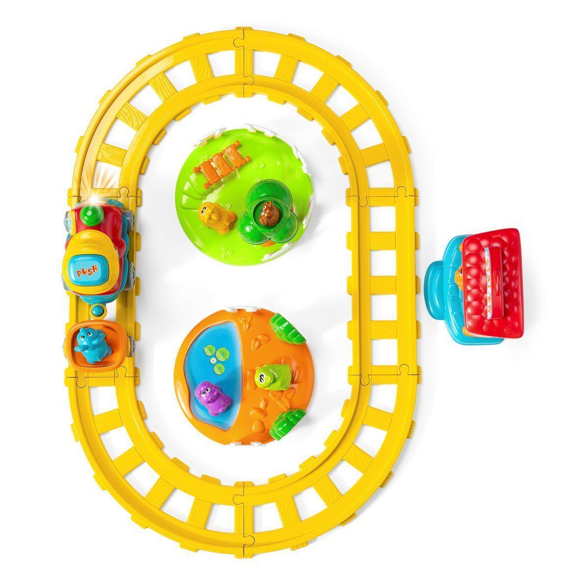 Chicco: Игрушка музыкальная Поезд приключений ABC 12м+
