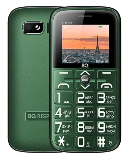 Мобильный телефон BQ-1851 Respect (Green)