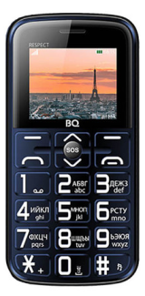Мобильный телефон BQ-1851 Respect (Blue)