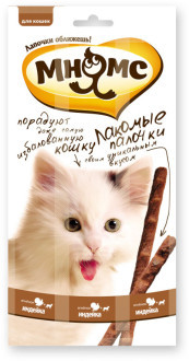 Лакомство для кошек Мнямс Лакомые палочки с индейкой и ягненком