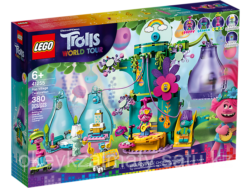 LEGO Trolls: Праздник в Поп-сити 41255