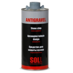 SOLL ANTIGRAVEL Антигравийное покрытие для кузова 1 кг (белый/серый/чёрный) - фото 2 - id-p78911752