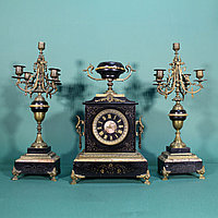 Часовой гарнитур в стиле Наполеона III  Часовая мастерская S. Marti