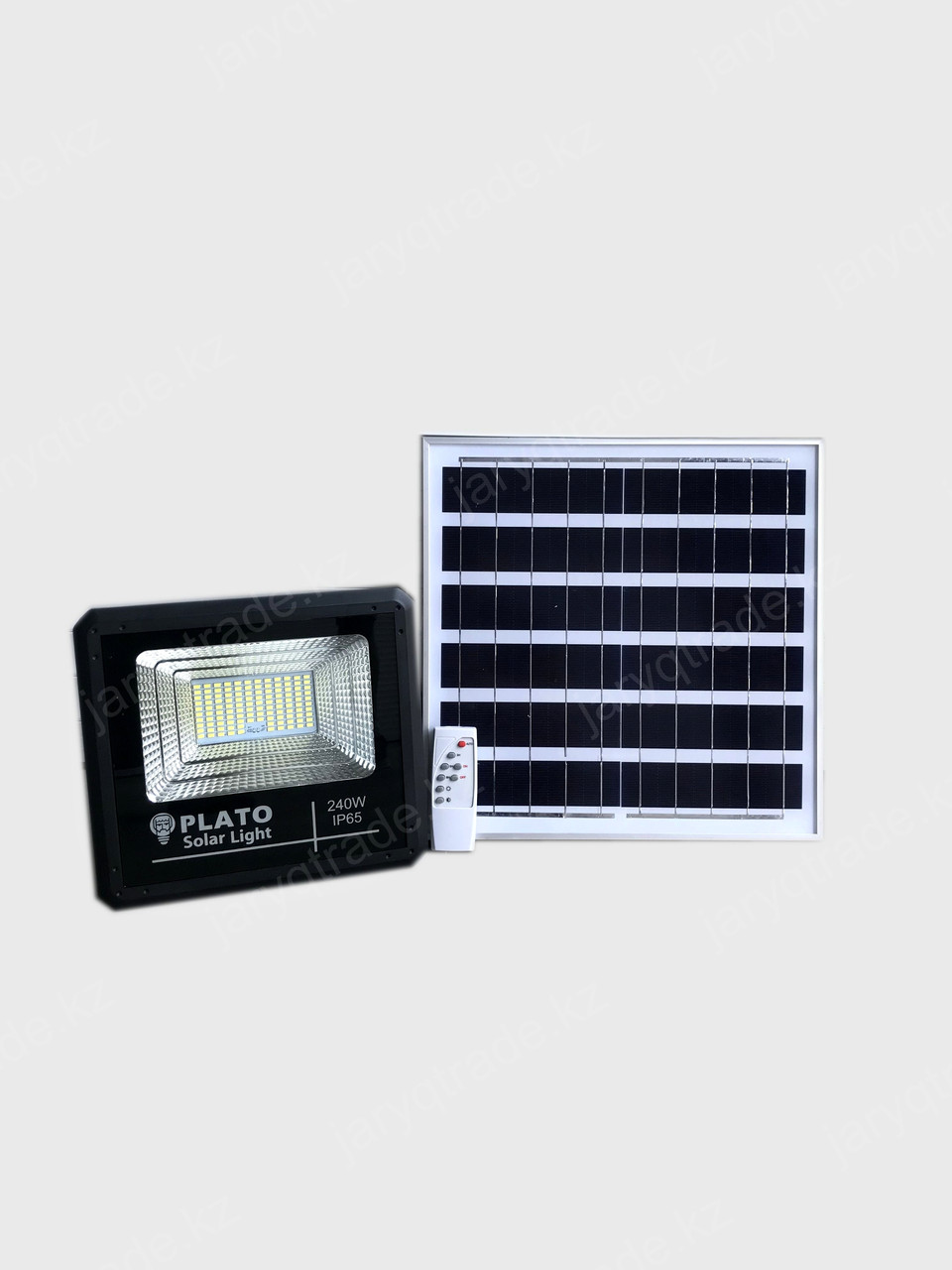 Светодиодный прожектор на солнечной батарее PLATO 240 W, 6500K