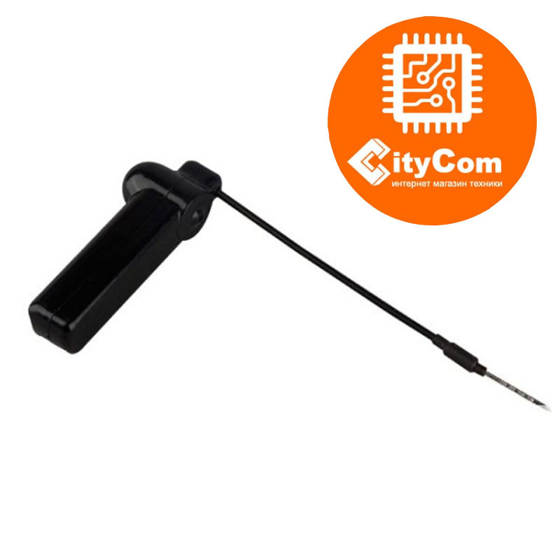Антикражный датчик Smart Security E-BF13 Pencil Tag, черный, с тросиком 8см, радиочастотный RF 8.2 MHz - фото 1 - id-p78912195