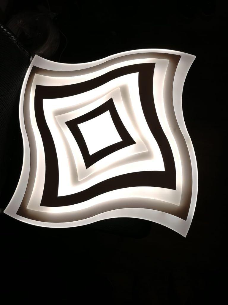 Управляемый cветодиодный светильник Geometria Quarto 80W Q-650-WHITE-220-IP44