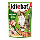 Kitekat сочные кусочки с кроликом в желе уп.28*85гр.