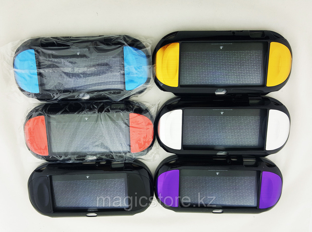 Чехол защитный алюм-металл Sony PS Vita Different Material Case Protective Case, серебряный - фото 2 - id-p58970448