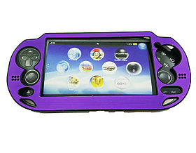 Чехол защитный алюм-металл Sony PS Vita Different Material Case Protective Case, фиолетовый