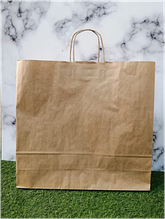 Крафт пакет Бурый 25*22*12 см