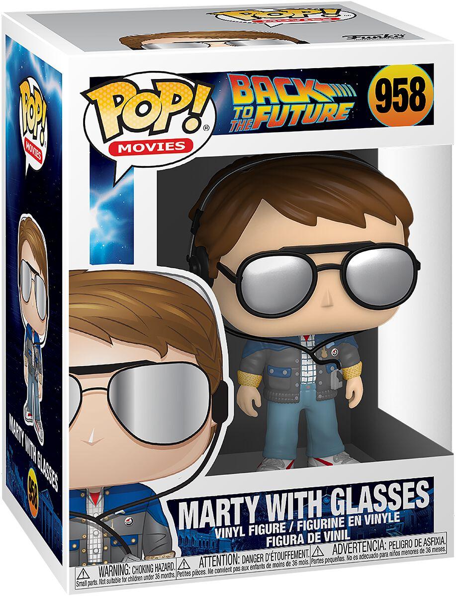 Funko Pop Marty with Glasses Back To the Future - 958