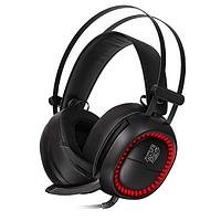 Наушники с микрофоном Tt eSports SHOCK PRO RGB 7.1, HT-SHK-DIECBK-25