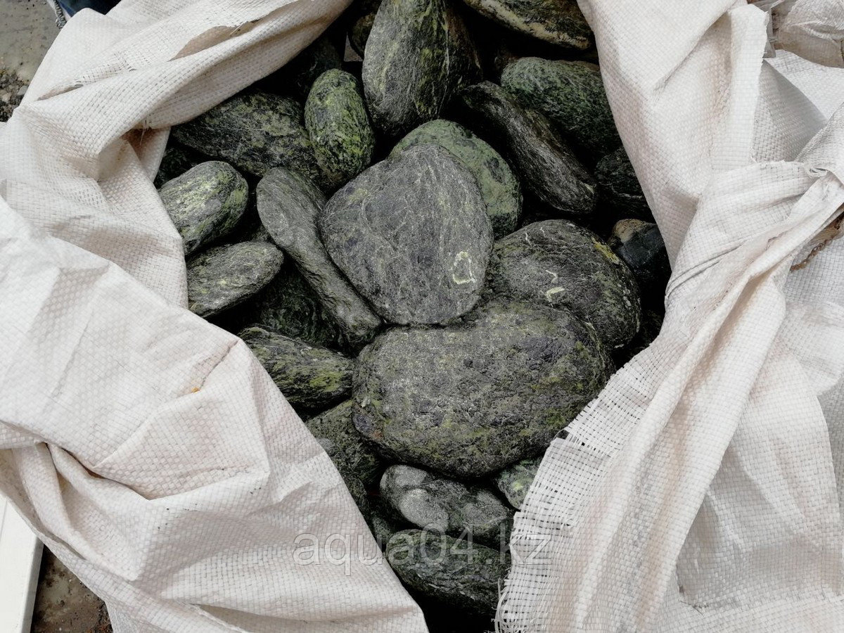 Природный камень Валун Змеевик Уральский 15-30см - фото 2 - id-p78924971