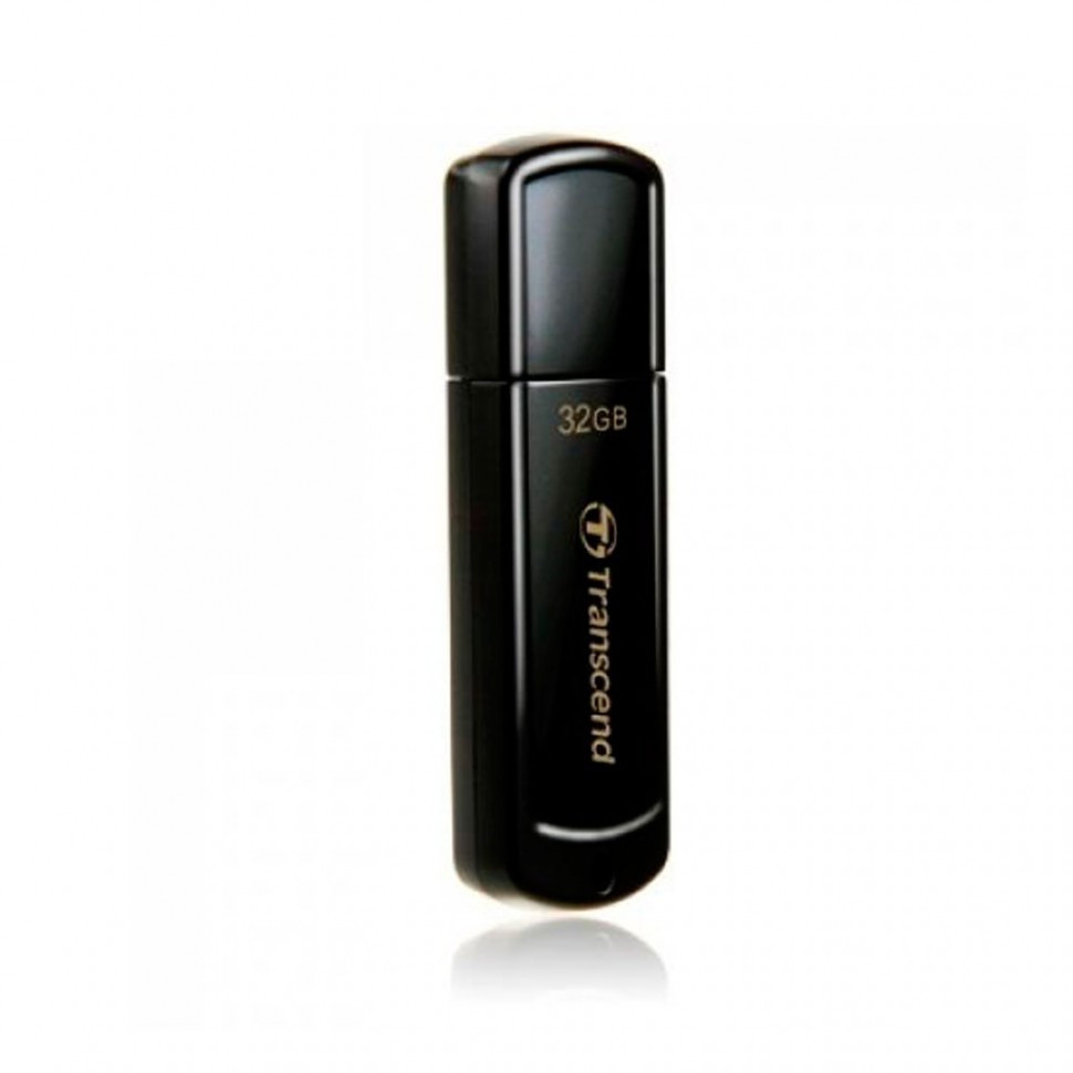 USB Флеш 32GB 2.0 Transcend TS32GJF350 черный