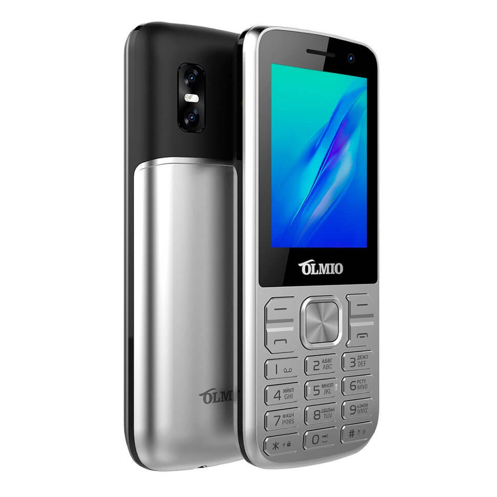 Мобильный телефон Olmio M22, серебро