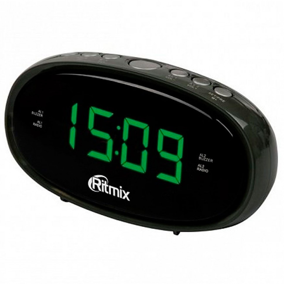 Радиочасы Ritmix RRC-616 black