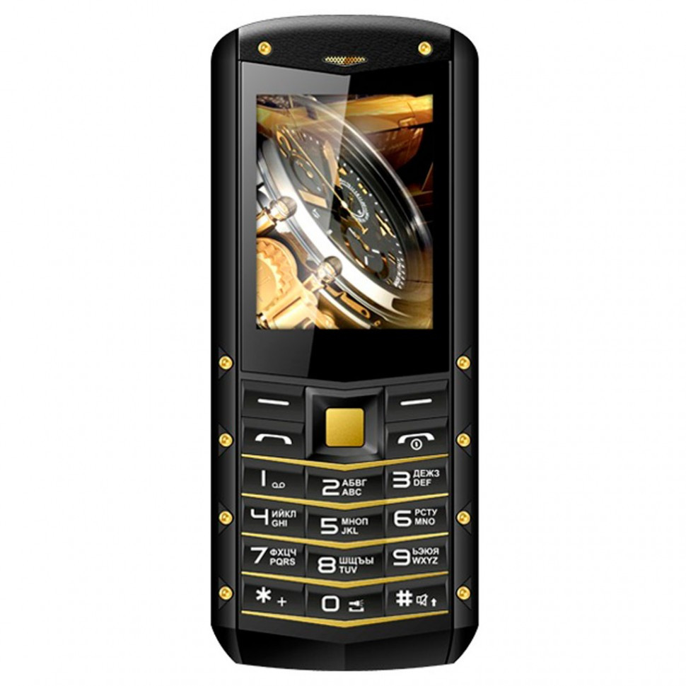 Мобильный телефон Texet TM-520R черный-желтый