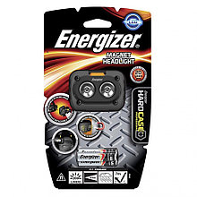 Фонарь налобный Energizer HardCase Magnet HL + focus 3x AAA