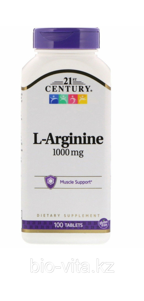 Аргинин  L-аргинин, 1000 мг, 100 таблеток.